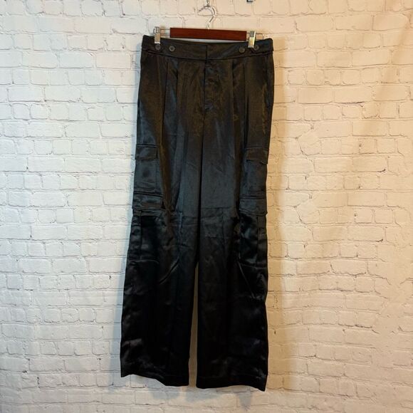 a new day Black Cargo Pants - Picture 1 of 7